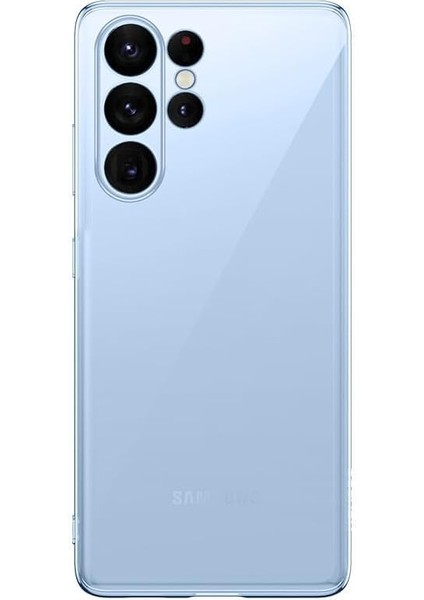Samsung Galaxy Uyumlu S25 Ultra Kılıf Süper Silikon Kapak, Şeffaf