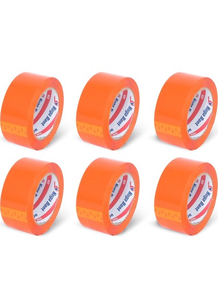 Metrashop 45 mm x 100 mt Turuncu Koli Bandı 6 Adet