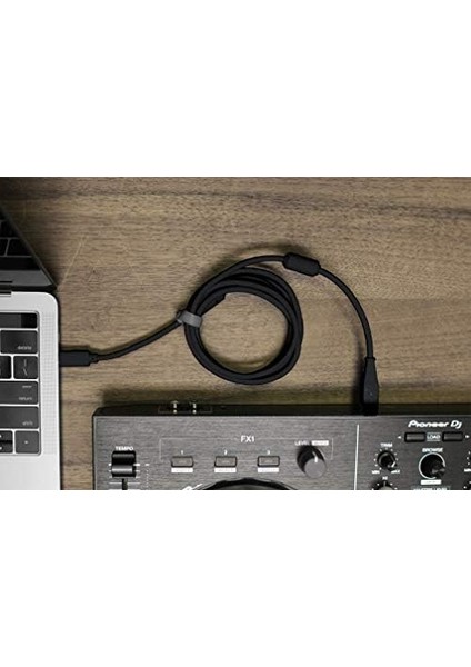 Metrashop Techtools Chroma Cables Usb-C To B - 1.5mt | Black
