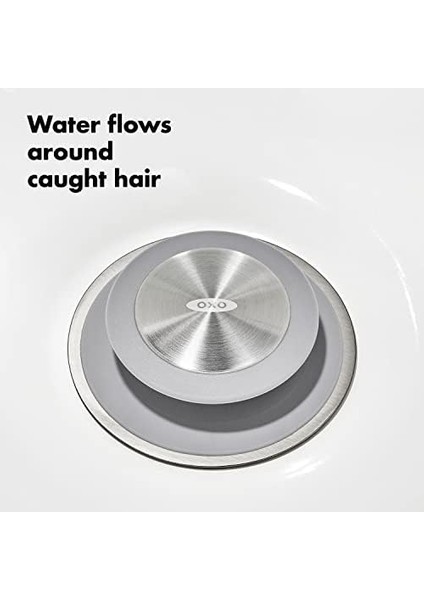 Metrashop Good Grips Lavabo Süzgeci - Paslanmaz Çelik fiyatları