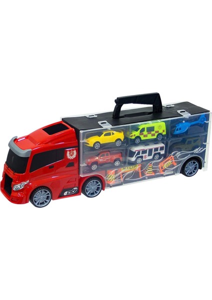 Metrashop Wheels Transporter Çantali 6 Araçli AKS.40CM.FR.2A.
