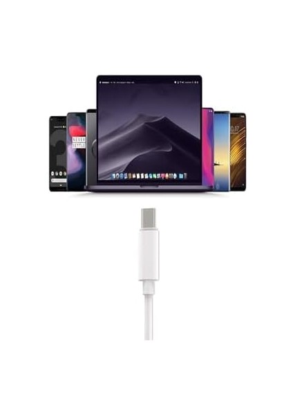 Metrashop Iletişim Iletişm Type-C 6 Amper Hızlı Şarj ve Data Kablosu 1 Metre