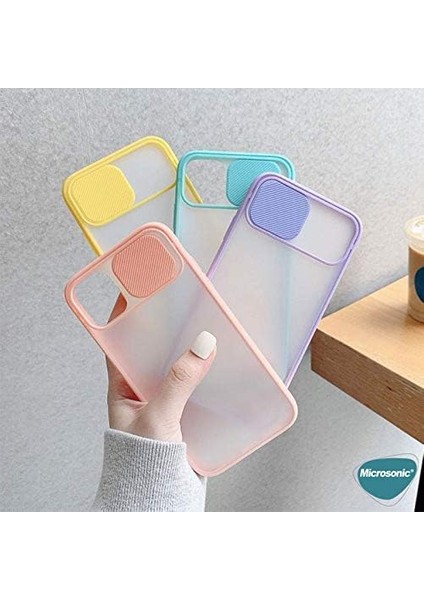 Xiaomi Redmi Note 11S Kılıf Slide Camera Lens Protection, Turkuaz fiyatları