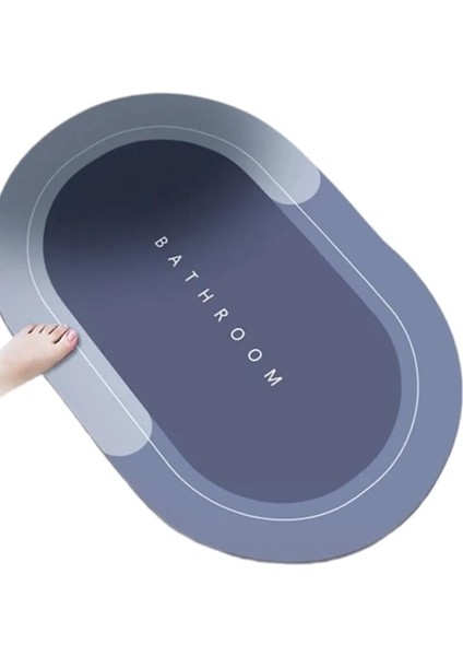 Metrashop Su Emici Banyo Paspası Kaymaz Tabanlı Abdest Paspası