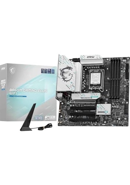 Metrashop B860M Gamıng Plus Wıfı Soket 1851 Ddr5 8600MHZ(OC) 3xm.2 1x Tb4 HDMI Dısplay 5g Lan Wıfı 7 Matx