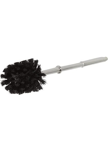 Metrashop D-20815 Bergama Silver Tuvalet Fırçası, Gri, Standart