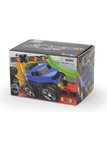 Metrashop 180906, Smoby Flextreme Kamyon, Çıkarılabilir ve Değiştirilebilir Gövde, Işıklı, Outdoor, Pilli, Smoby Flextreme Truck