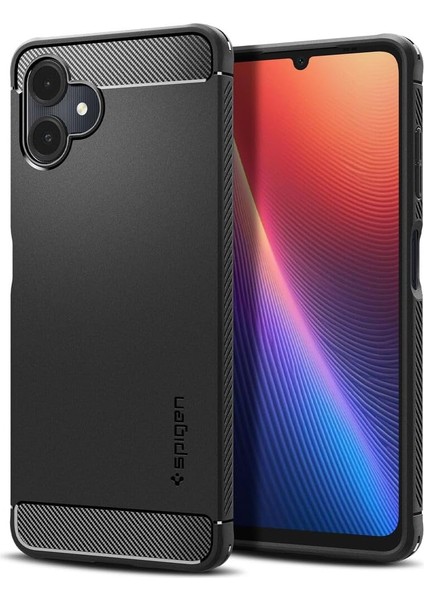 Metrashop Galaxy A06 Kılıf Rugged Armor Matte Black - ACS08516