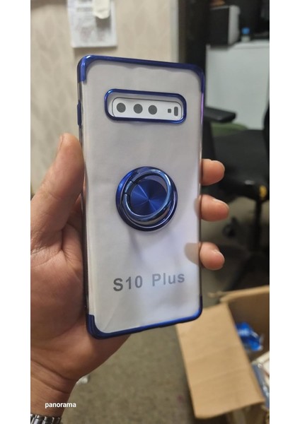 S10 Plus Yüzüklü Mıklatıslı Ergonomik Tasaramlı Kılıf