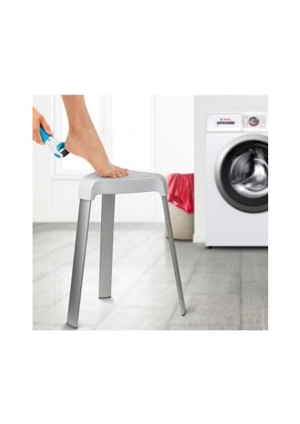 Metrashop Banyo Taburesi Alu. Siyah M-KV17-06