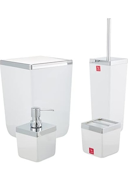Metrashop Toskana Banyo Seti/beyaz modelleri