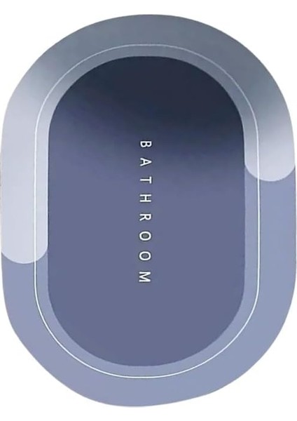 Metrashop Sihirli Su Emici Banyo Paspası Kaymaz Tabanlı Abdest Paspası