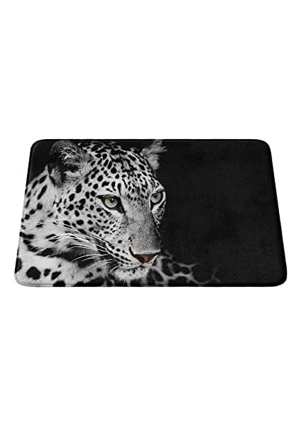 Metrashop Sevimli Tasarımlı Mikrofiber Banyo Paspası, Kaymaz Taban, Makinede Yıkanabilir (150_BPSM, 40 x 60)