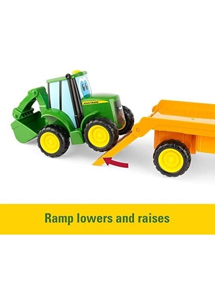 Metrashop Deere 736 47207 Farmin Arkadaşlar Çekme Seti, Çoklu