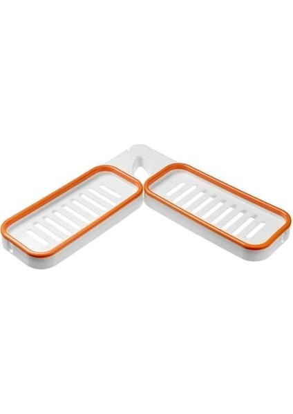 Metrashop 180 Derece Ayarlanabilir Çift Taraflı Banyo Organizeri, Duş Rafı, Pratik ve Şık Tasarım, Kaymaz ve Su Geçirmez, Çok Amaçlı Depolama Çözümü, Kolay Montaj fiyatları