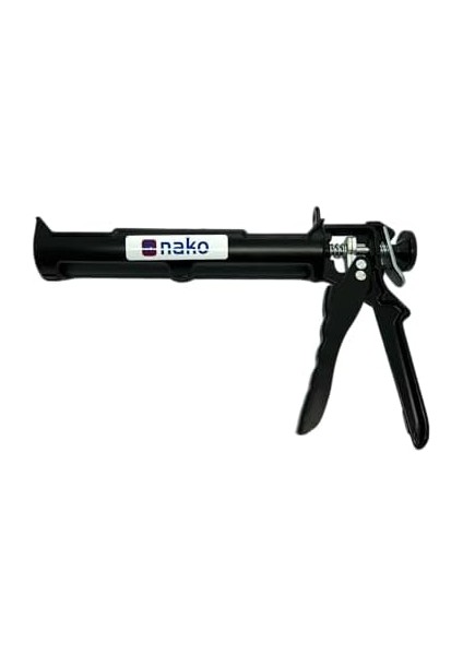 Metrashop | Silikon Tabancası, Yüksek Kaliteli Alüminyum Metal Silikon Tabancası (Siyah, Metal) fiyatları