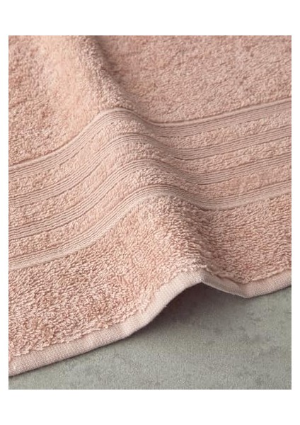Metrashop Home Pure Basic Pamuk Banyo Havlusu 100X150 cm Açık Pembe fiyatları