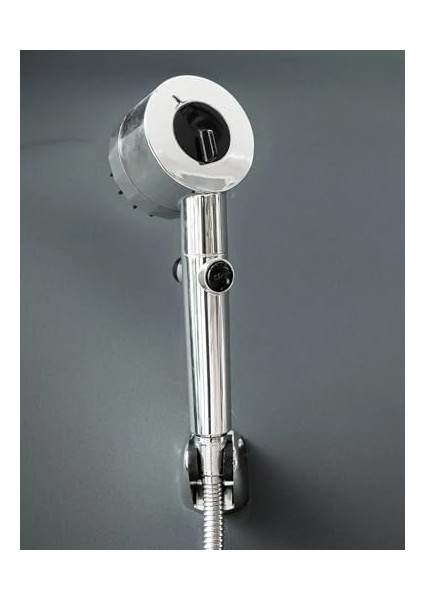 Metrashop Masajlı Çok Fonksiyonlu Ayarlanabilir Duş Başlığı El Duşu 3 Modlu Ayarlanabilir Duş Başlığı,masajlı 3 Fonksiyonlu El Dus, Handshower (Krom)