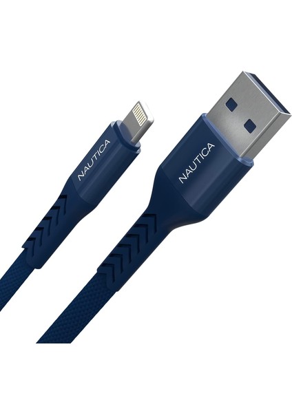 Metrashop C40 Lightning To Usb-A 12W Hızlı Şarj ve Data Kablosu 1.2m Navy
