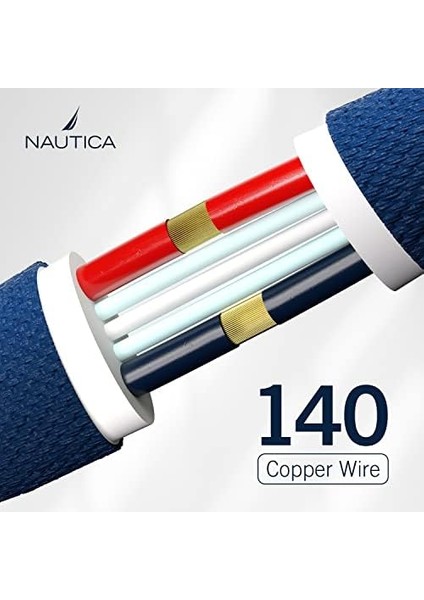 Metrashop C40 Lightning To Usb-A 12W Hızlı Şarj ve Data Kablosu 1.2m Navy