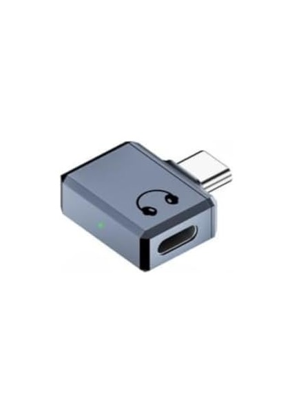 Metrashop Type C To Lightning Kulaklık Dönüştürücü iPhone iPad Macbook Yuva Çevirici Müzik Dinleme Arama Otgklg