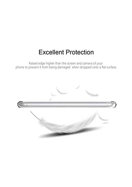Mate 20 Pro Için Kılıf 6 Tarafı Tam Full Koruma 360 Clear Soft Şeffaf [mate 20 Pro ile Uyumlu Kılıf - Şeffaf]