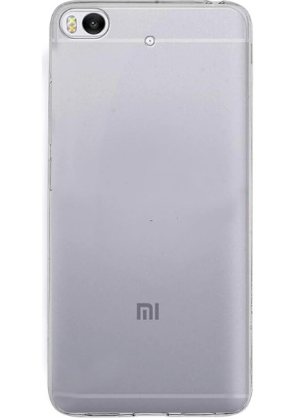 Xiaomi Mi 5s Uyumlu Şeffaf Süper Silikon Kılıf
