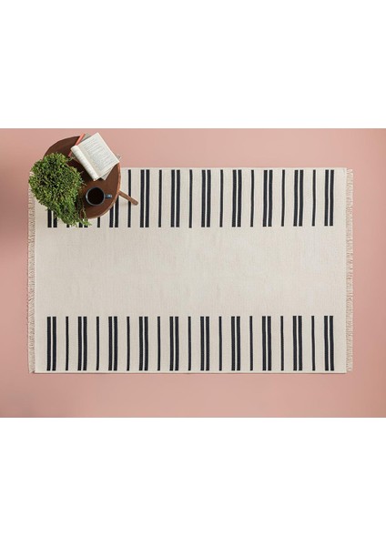 Metrashop Home Quadro Pamuklu 4'lü Havlu Seti Su Yeşili-Ekru
