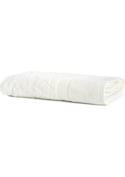 Metrashop | Opus |%100 Pamuklu Premium Vücut Havlusu Ekru