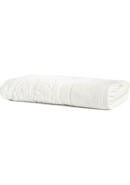 Metrashop | Opus |%100 Pamuklu Premium Vücut Havlusu Ekru