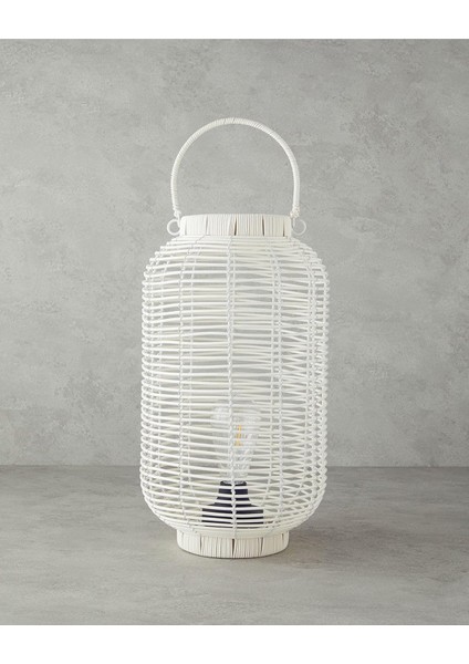 Metrashop Home Berta Dekoratif Aydınlatma Beyaz