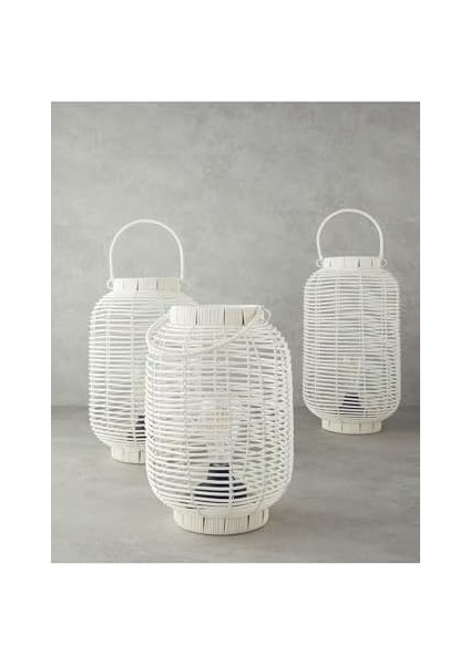 Metrashop Home Berta Dekoratif Aydınlatma Beyaz modelleri