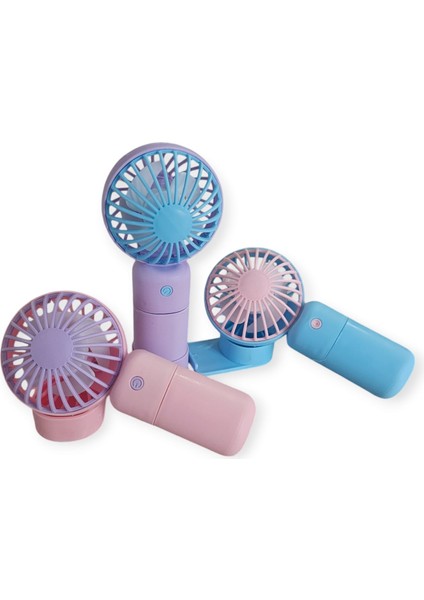 Mini Fan Soutucu USB Vantilatör El Fanı Taşınabilir Vantilatör Şarjlı