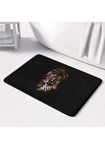 Metrashop Sevimli Tasarımlı Mikrofiber Banyo Paspası, Kaymaz Taban, Makinede Yıkanabilir (149_BPSM, 2'li Takım 40 x 60_50 x 80)