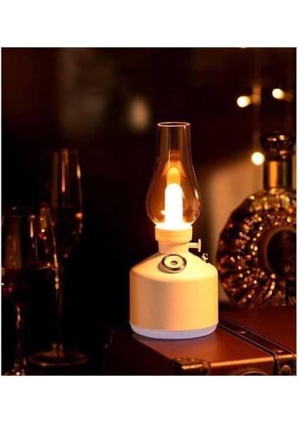 Metrashop FL-8067 Harşit Dekoratif Şarjlı Difüzörlü Masa Lambası