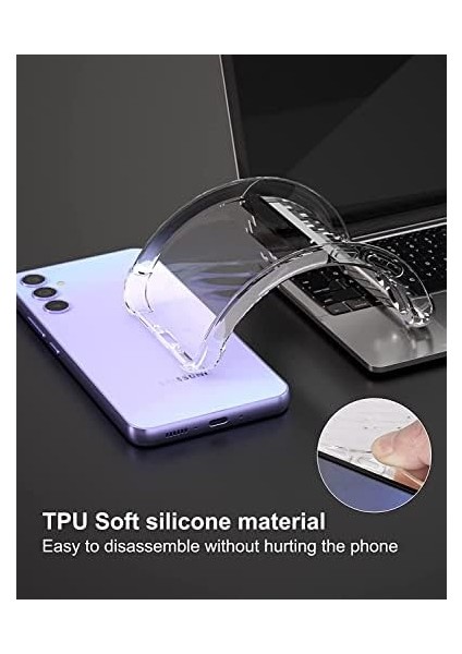 Metrashop Galaxy A35 Uyumlu Şeffaf Slim Tpu Saydam Kılıf fiyatları