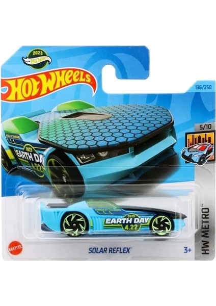 Metrashop Wheels Tekli Arabalar 2023 136/250 Hw Metro Solar Reflex