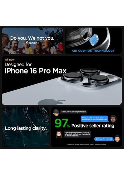 Apple iPhone 16 Pro Max Kılıf Crystal Hybrid Mute Beige - ACS08030