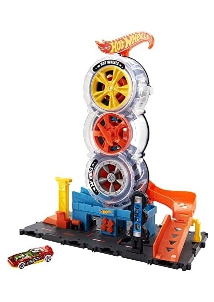 Metrashop Wheels Tekerlek Kulesi Pisti, 4 Yaş ve Üzeri, HDP02