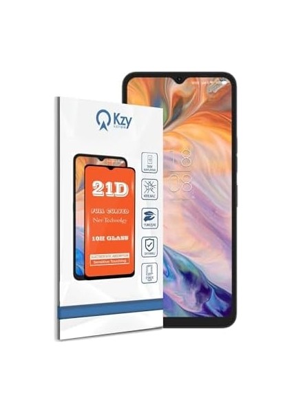 Metrashop Iletişim Reeder S19 Max Pro Tam Kaplayan 21D Temperli Ekran Koruyucu Cam