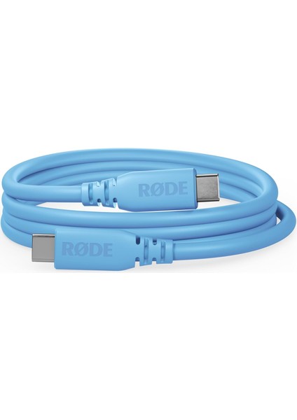 Metrashop SC27 Superspeed Usb-C - Usb-C Kablosu, 5 Gbps'ye Kadar Hızlı Veri Aktarımı ve 60 W Güç Kaynağı (2 M, Mavi)