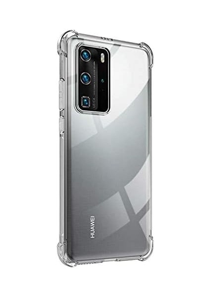 Shock Absorbing Için Kılıf P40 Pro Şeffaf [P40 Pro ile Uyumlu Kılıf - Şeffaf] modelleri