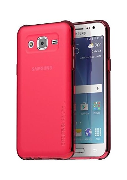 Için Ultra Ince Ince Şeffaf Yumuşak Tpu Fall Cilt Cover Samsung Galaxy J2 Fall, (2015) J Cover