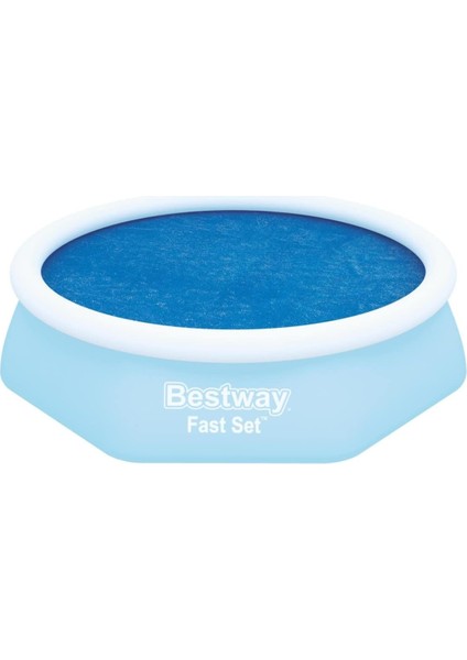 Metrashop Flowclear 2,44M x 66CM Güneş Enerjili Havuz Örtüsü