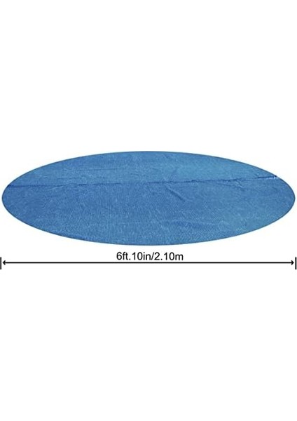 Metrashop Flowclear 2,44M x 66CM Güneş Enerjili Havuz Örtüsü