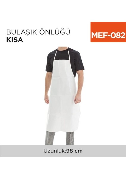 Bulaşık Önlüğü Muşamba Kısa 70*98 cm Hijyen MEF-082