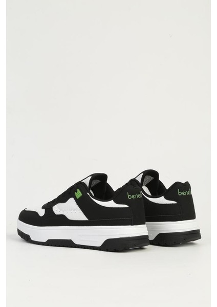 BNI-11509 Unisex Sneaker Ayakkabı Beyaz Siyah 36-40 fırsatları