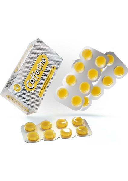 , Kafein, Taurin ve C Vitamini Içeren Pastil Takviye Edici Gıda