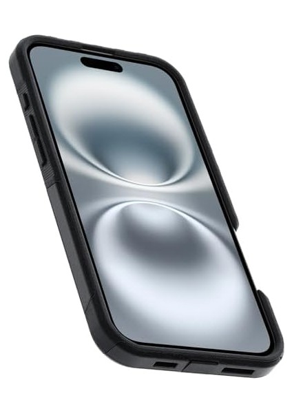 Apple iPhone 16 Plus Uyumlu Commuter Serisi Magsafe Kılıf, Düşmeye Karşı Koruyucu Koruyucu Kılıf, Siyah modelleri