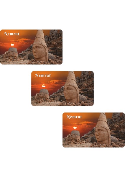 Buzdolabı Magneti - 3 Adet Nemrut Magneti